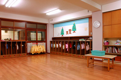 若葉会幼稚園教室の風景1