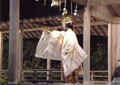 坂井音重さん能舞台 能楽舞台風景1