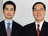 営業推進部長の宮崎氏(右)と同部主管の茂木克也氏