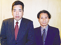 MDクリエート21代表の黒沼氏(右)と事務局の中野慶則氏