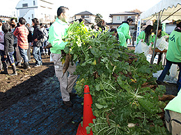 練馬大根引っこ抜き競技大会 練馬大根引っこ抜き競技大会