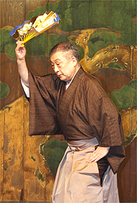 狂言師　山本東次郎さん