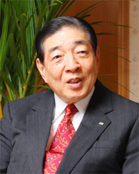 日本赤十字社社長　国際赤十字・赤新月社連盟会長　近衞忠煇さん