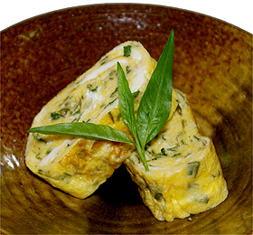 たで入り卵焼き たで入り卵焼き