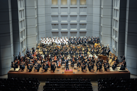 東京フィルハーモニー交響楽団2010.4定期演奏会の様子