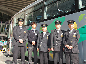 東京都では医療救護班の輸送に出発（３月１４日）