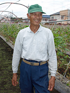 国分寺で「中村農園」を経営する中村さん