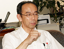 水道局長 増子 敦氏