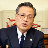 東京消防庁 消防総監 北村 吉男さん 東京消防庁 消防総監 北村 吉男さん