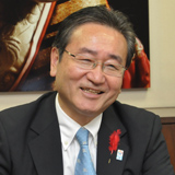八王子市長 石森孝志さん 八王子市長 石森孝志さん