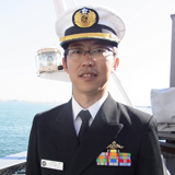 砕氷艦(さいひょうかん)しらせの医務長藤本氏