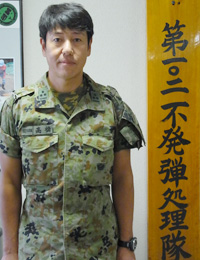 第1処理班長 1等陸尉 髙橋 利仁
