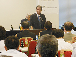 東京都医師会の最高議決機関である代議委員会