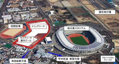 武蔵野の森総合スポーツ施設