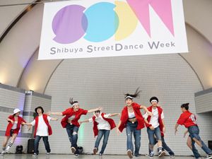 昨年１２月に行われた「Shibuya  StreetDance  Week　２０１７」