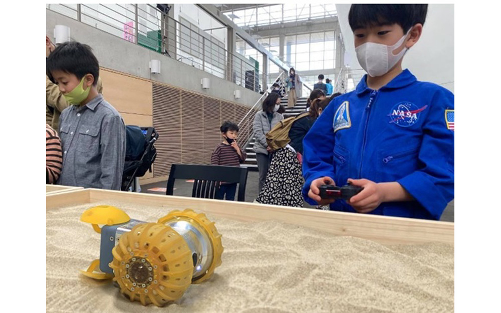 今年３月別府市で行われた「おおいた宇宙フェスタ」の様子