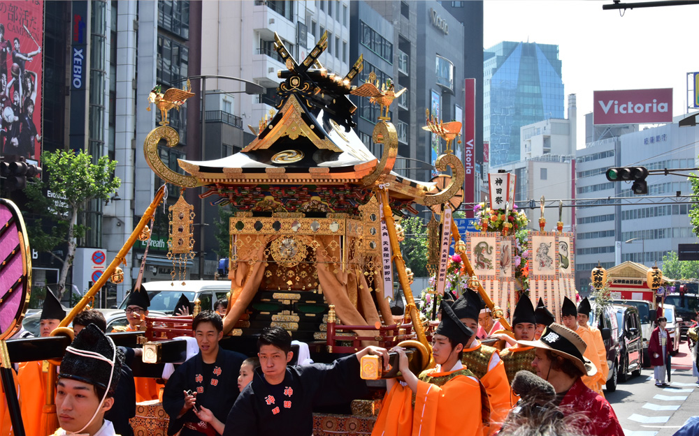 江戸時代からの歴史を受け継ぐ神田祭神幸祭