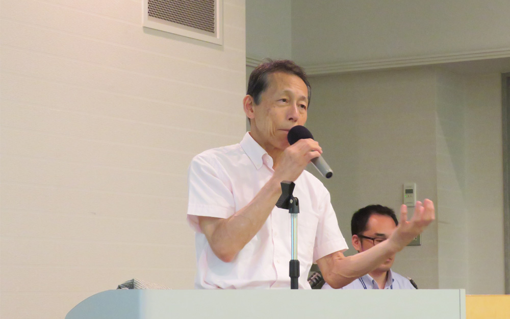 群馬県太田市の住民協議会で“自分ごと化”について話す