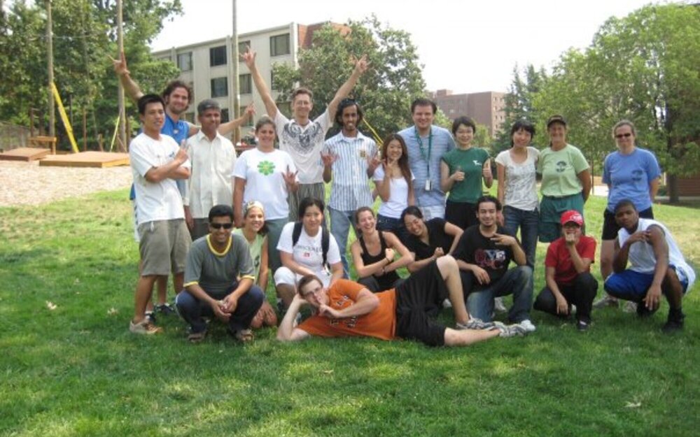 2008年ギャロデット大学留学1年目、クラスメイトと