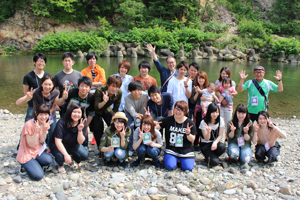 OB、OGも交えたBBQイベント OB、OGも交えたBBQイベント